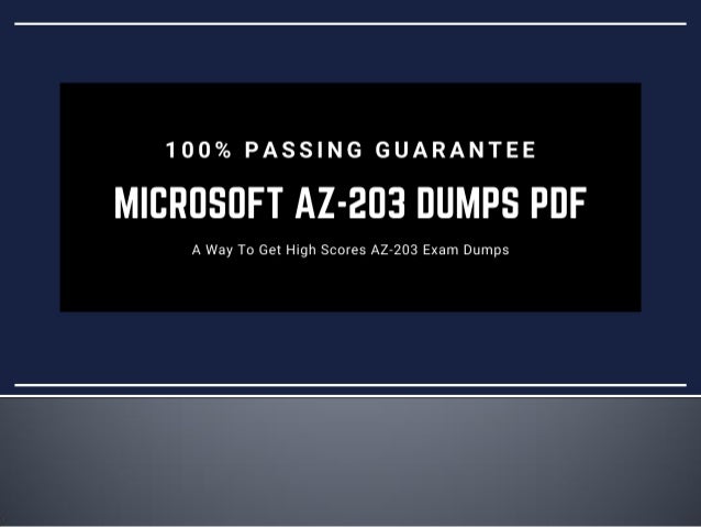 Microsoft Azure Az 3 Dumps Pdf Az 3 Exam Dumps 19