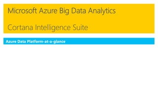 Azure Data Platform-at-a-glance
 