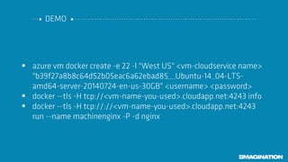 Microsoft Azure + Docker | PDF