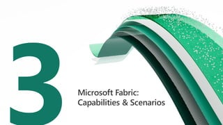 Microsoft Fabric:
Capabilities & Scenarios
 