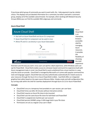 Microsoft azure infrastructure essentials course manual | PDF