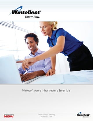 Microsoft Azure Infrastructure Essentials
Consulting / Training
wintellect.com
 