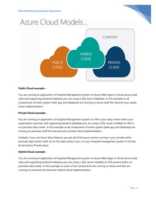 Microsoft azure interview questions | PDF