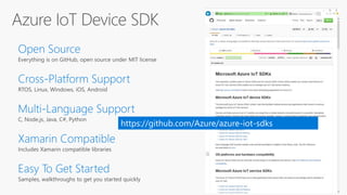 https://github.com/Azure/azure-iot-sdks
 