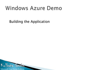 Building the Application
 