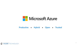 Microsoft Azure Overview.pdf Microsoft Azure Overview | PDF