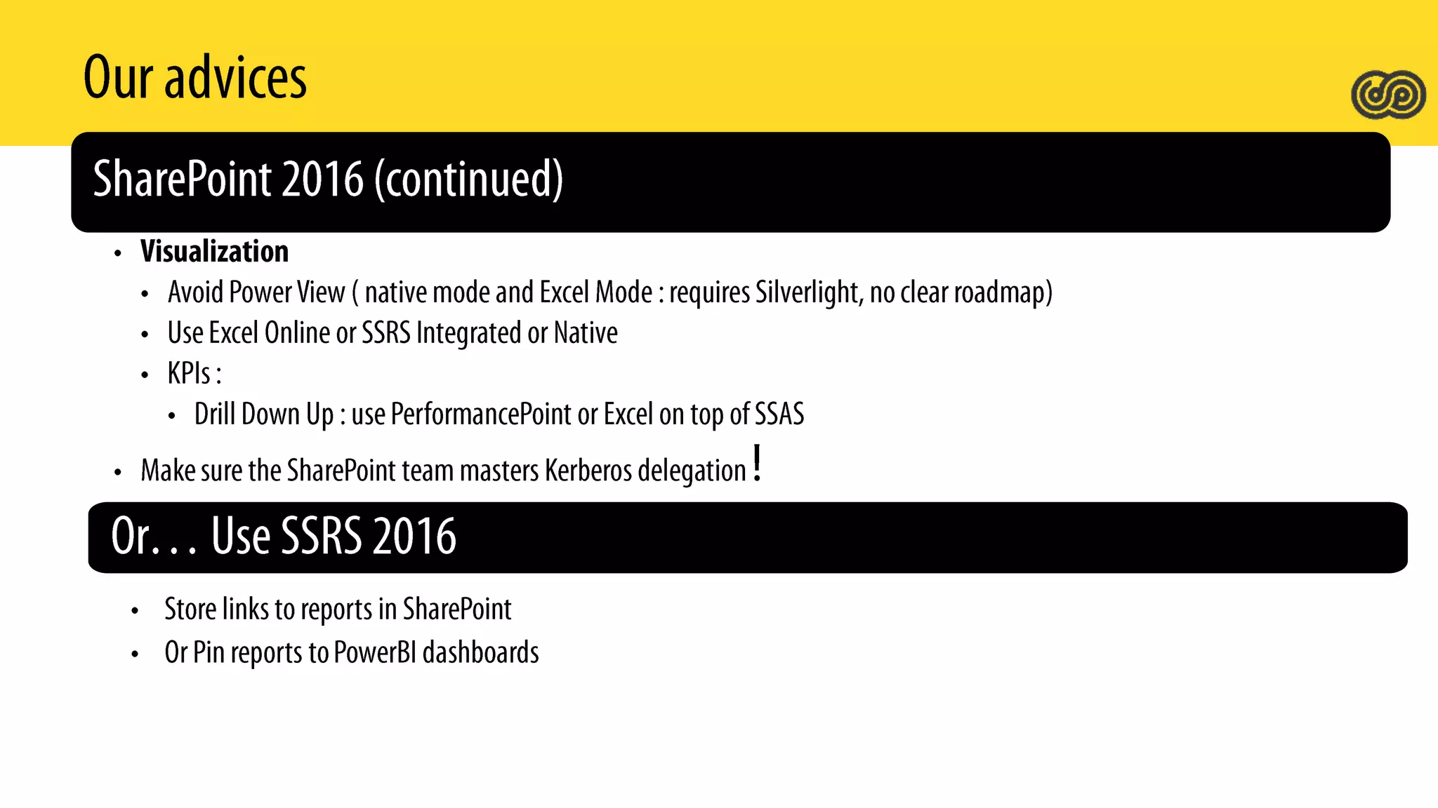 Microsoft BI demystified: SharePoint 2016 BI or for PowerBI v2?
