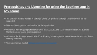 Introduction to Microsoft 365 bookings and how to use bookings app in ...