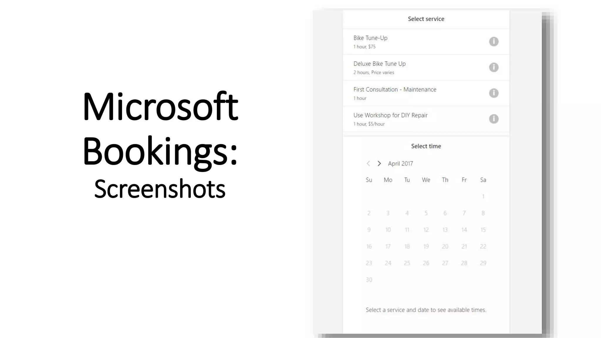 Microsoft bookings ppt PPT