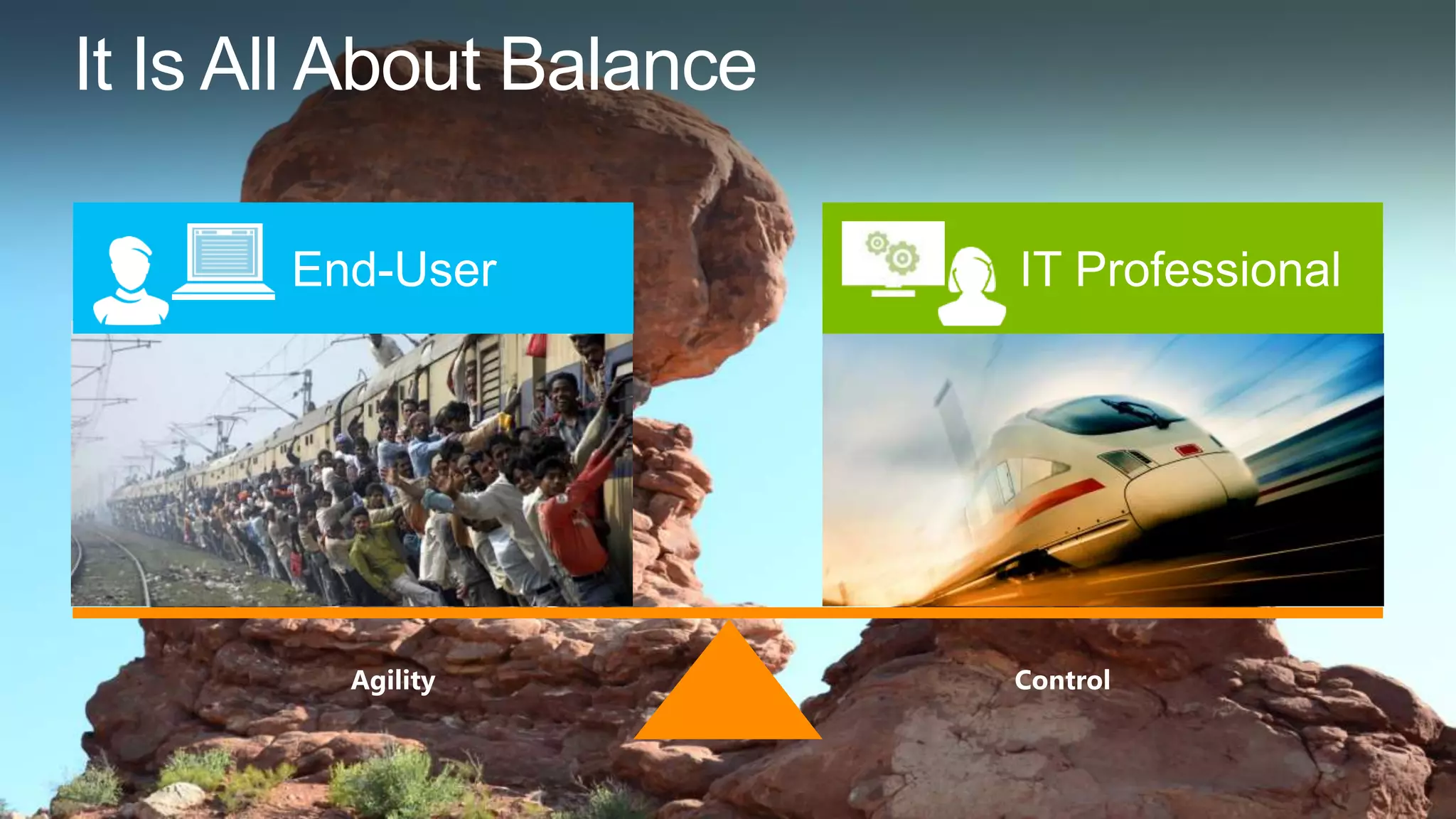 It Is All About Balance
 