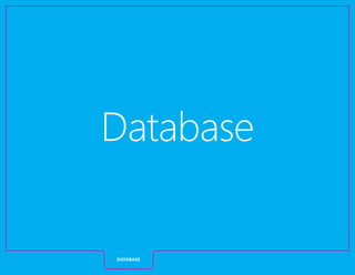 Database
DATABASE
 