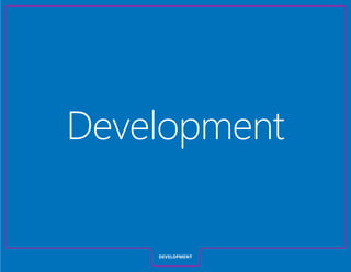 Development
DEVELOPMENT
 