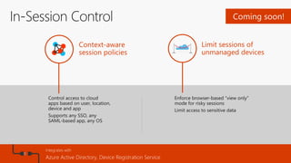 Microsoft Cloud App Security | PDF