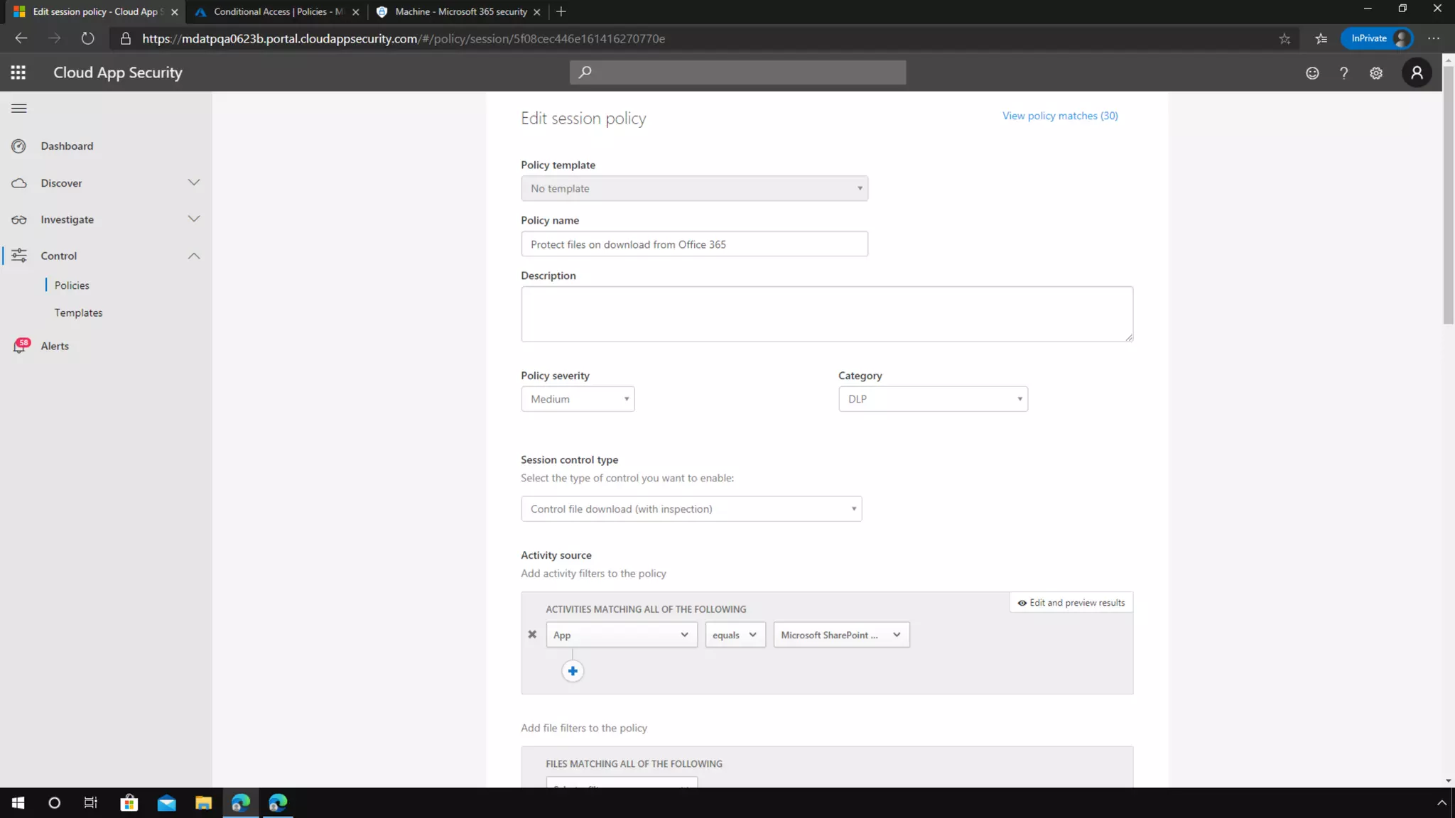 Microsoft Cloud App Security Demo