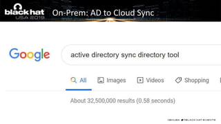 On-Prem: AD to Cloud Sync
 