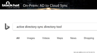 On-Prem: AD to Cloud Sync
 
