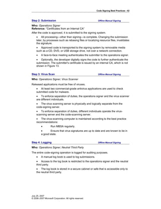Microsoft Code Signing Certificate Best Practice - CodeSignCert.com
