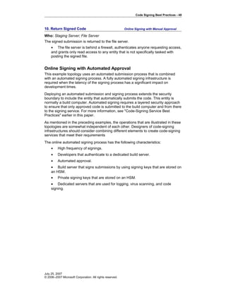 Microsoft Code Signing Certificate Best Practice - CodeSignCert.com