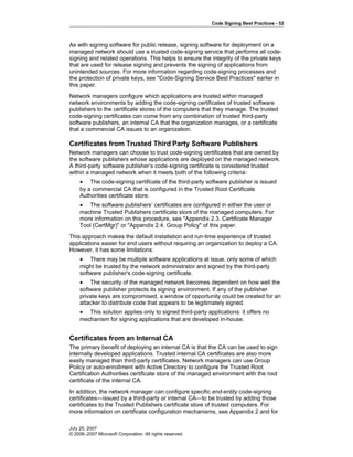 Microsoft Code Signing Certificate Best Practice - CodeSignCert.com