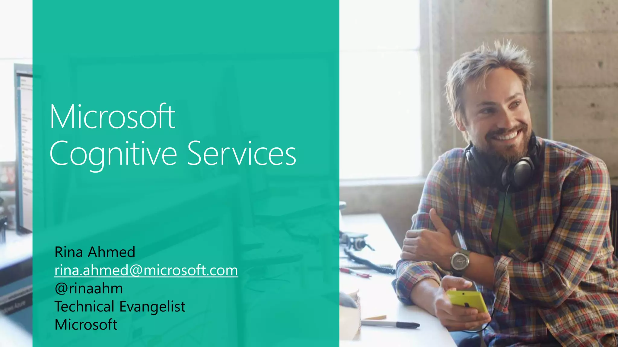 Microsoft Cognitive Services PPTX