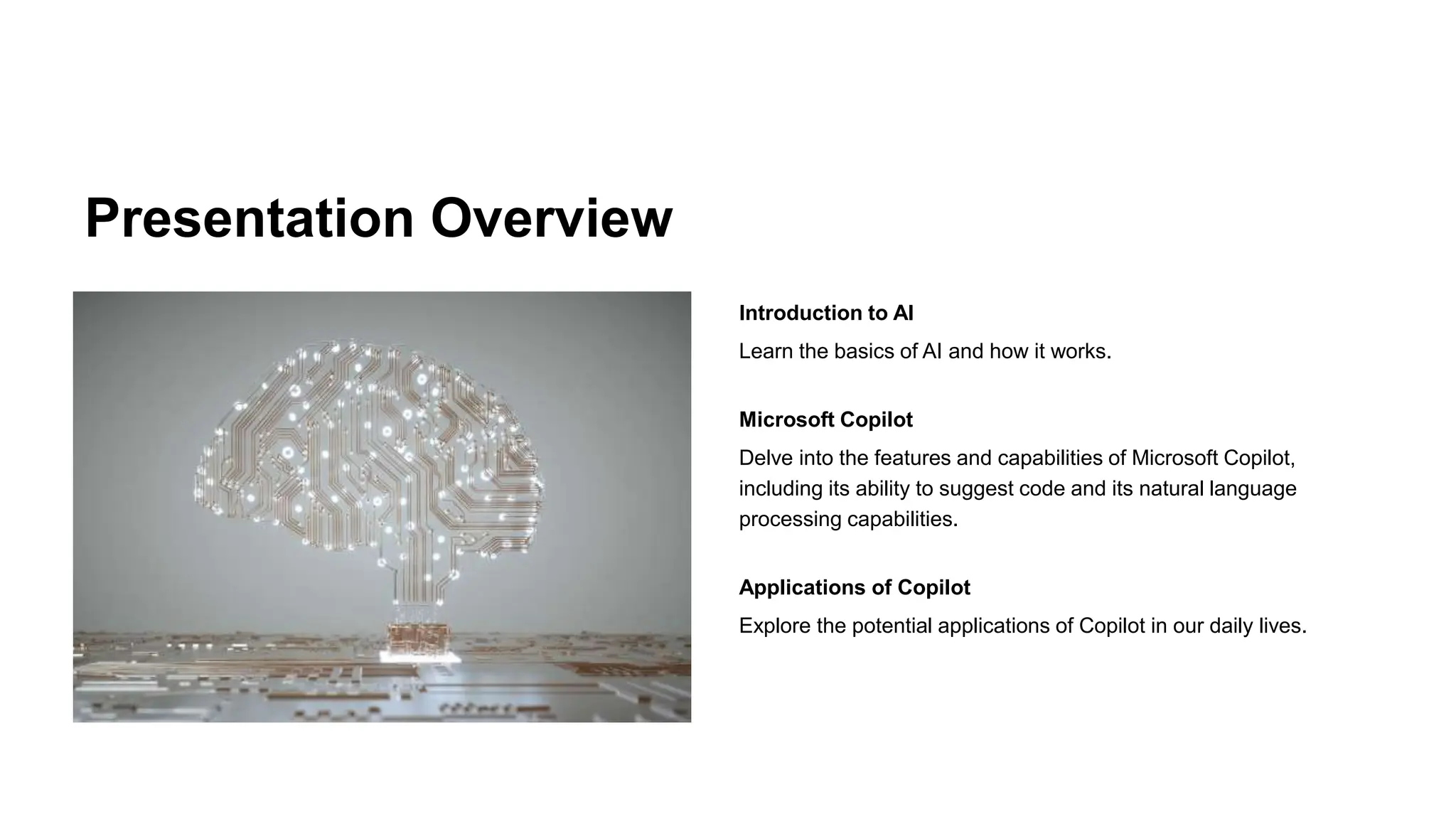 Microsoft Copilot Ai For Everyone Created By Ai Pptx