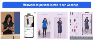 Maatwerk en personaliseren in een webshop
 