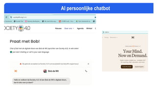 AI persoonlijke chatbot
 