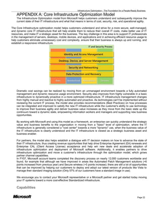 Microsoft Core Infratructure