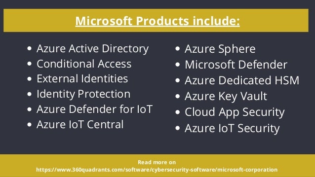 Microsoft Corporation Cybersecurity Software | PDF