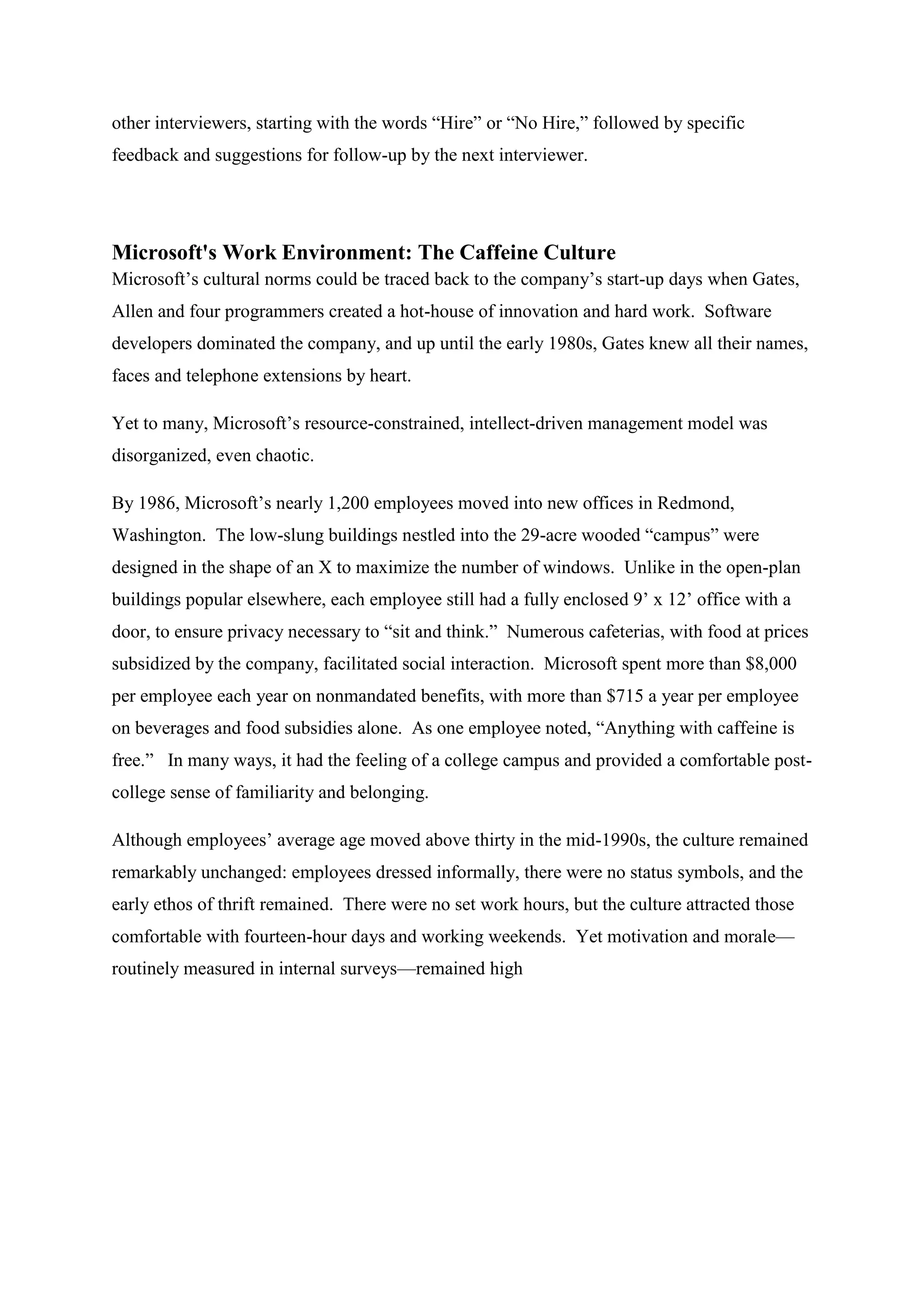 Microsoft corporation case analysis | DOCX