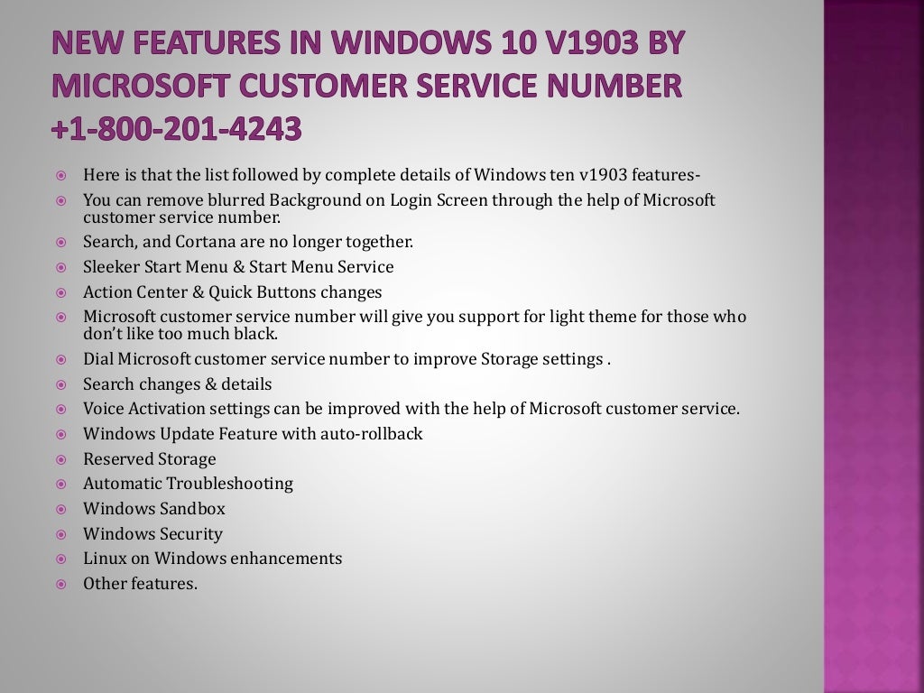 Microsoft Customer Service Number