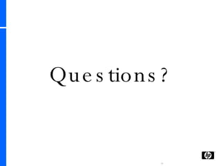 Questions? 