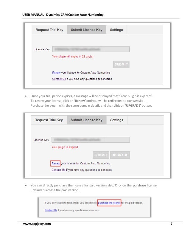 custom numbering