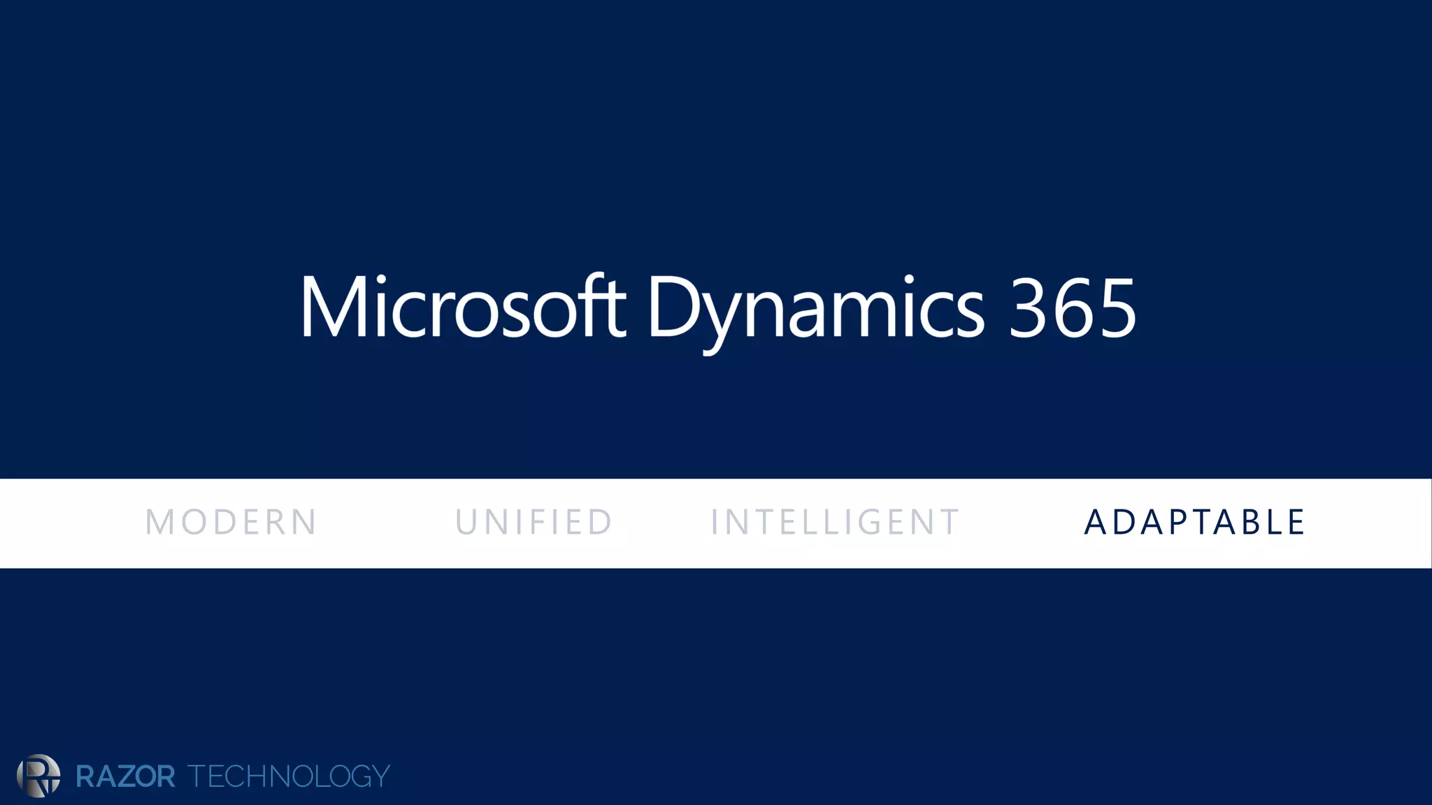 UNIFIED INTELLIGENT ADAPTABLEMODERN