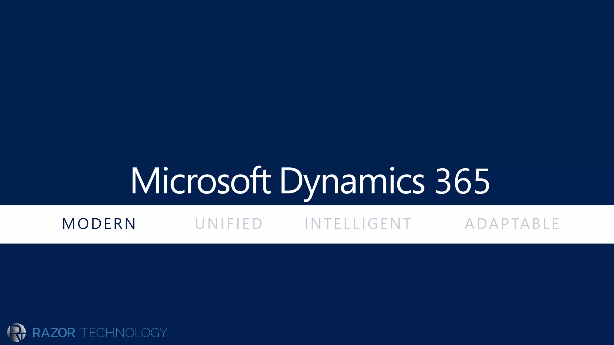 UNIFIED INTELLIGENT ADAPTABLEMODERN