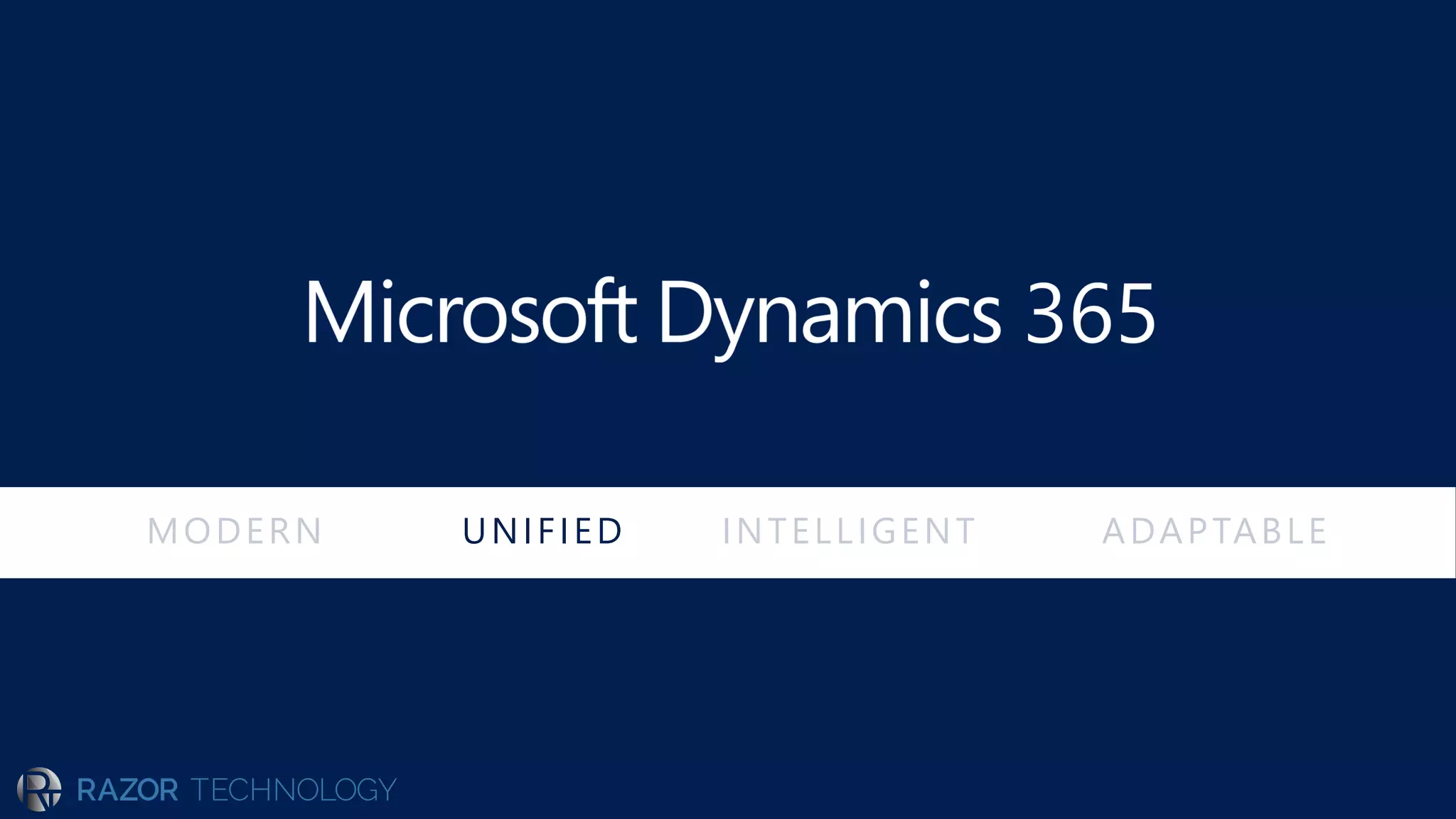 UNIFIED INTELLIGENT ADAPTABLEMODERN