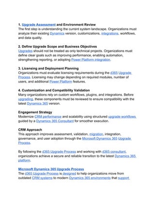 Microsoft Dynamics 365 Upgrade Process.docx