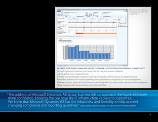 Microsoft dynamics ax - a new generation in ERP | PDF