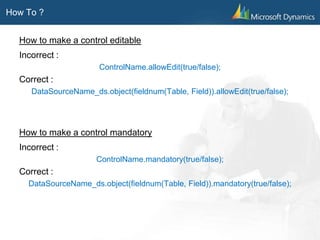 Microsoft dynamics ax2012 : forms and tables methods call sequences ...