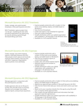 Ax 2012 R3 Web Store Microsoft Dynamics AX 2012 R3 Preview | PDF