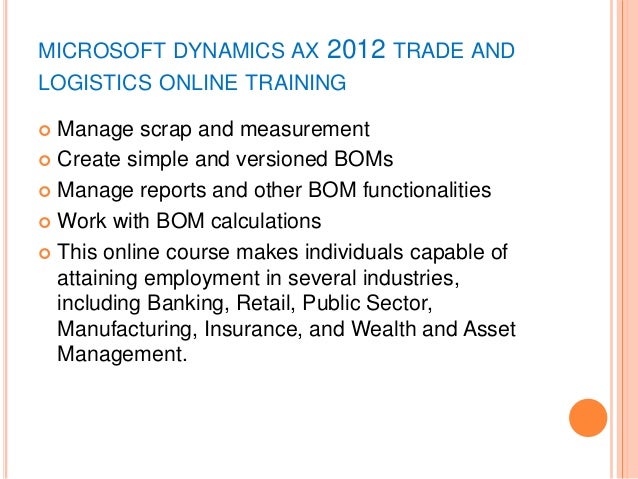 Online trade training