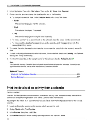 Microsoft dynamics crm 2011 user's guide