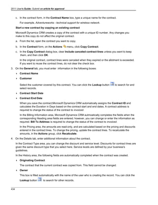 Microsoft dynamics crm 2011 user's guide