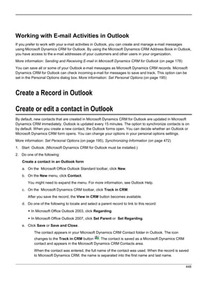Microsoft dynamics crm 2011 user's guide