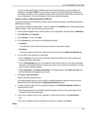 Microsoft dynamics crm 2011 user's guide