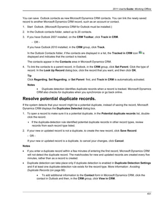 Microsoft dynamics crm 2011 user's guide
