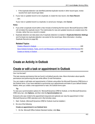 Microsoft dynamics crm 2011 user's guide