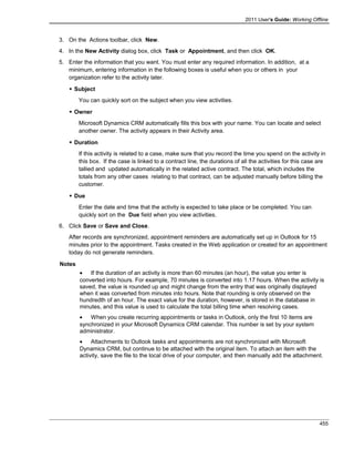 Microsoft dynamics crm 2011 user's guide