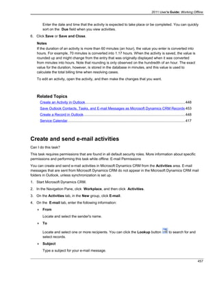 Microsoft dynamics crm 2011 user's guide
