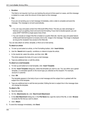 Microsoft dynamics crm 2011 user's guide